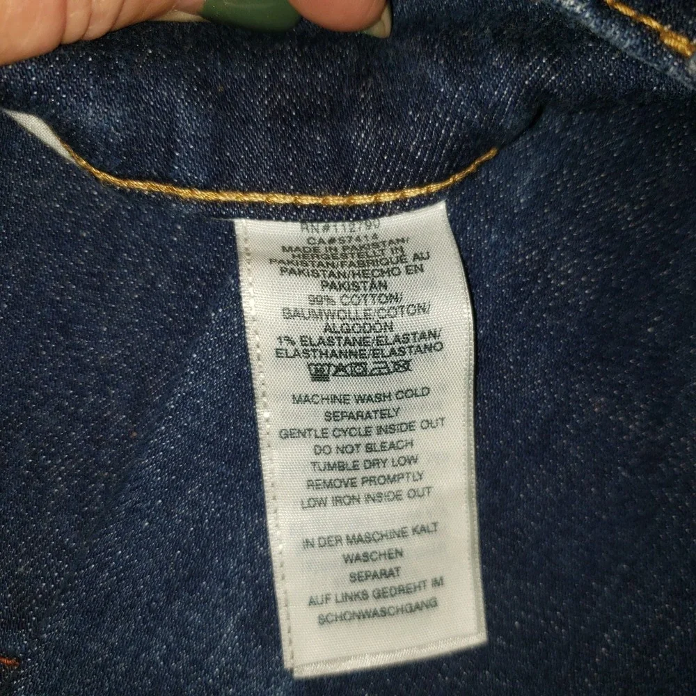 True Religion Ricky Relaxed‎ Straight Jeans Mens Dark Wash Sz 31 Waist is 33